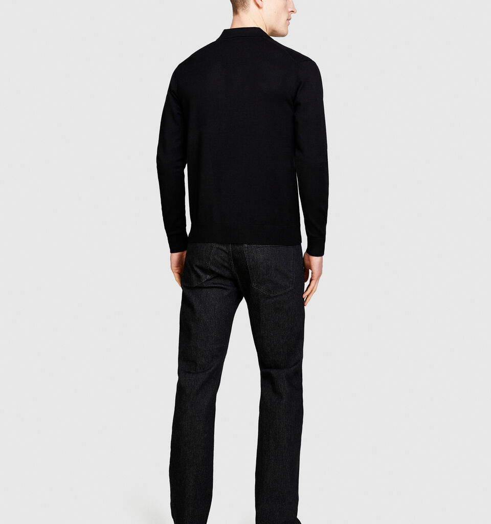 San Francisco regular fit jeans - men's regular fit jeans - Black | Sisley image number 3